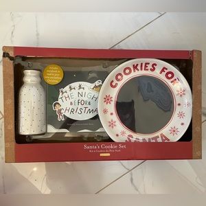 kate & milo Santa's Cookie Set